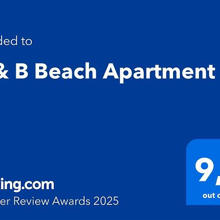 M & B Beach Apartment Valência Exterior foto