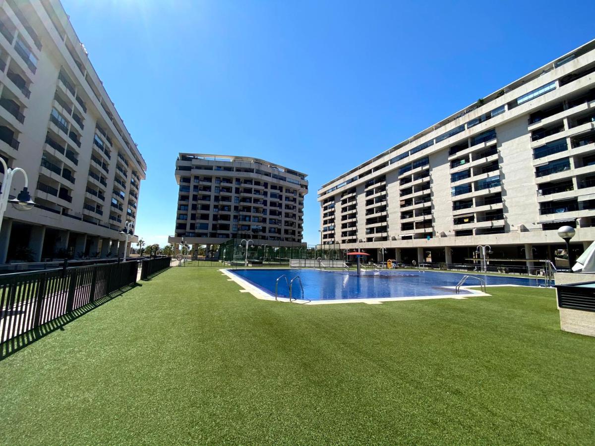 M & B Beach Apartment Valência Exterior foto